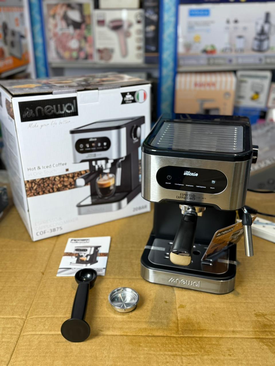 Newal Italian coffee espresso maker cof- 3875