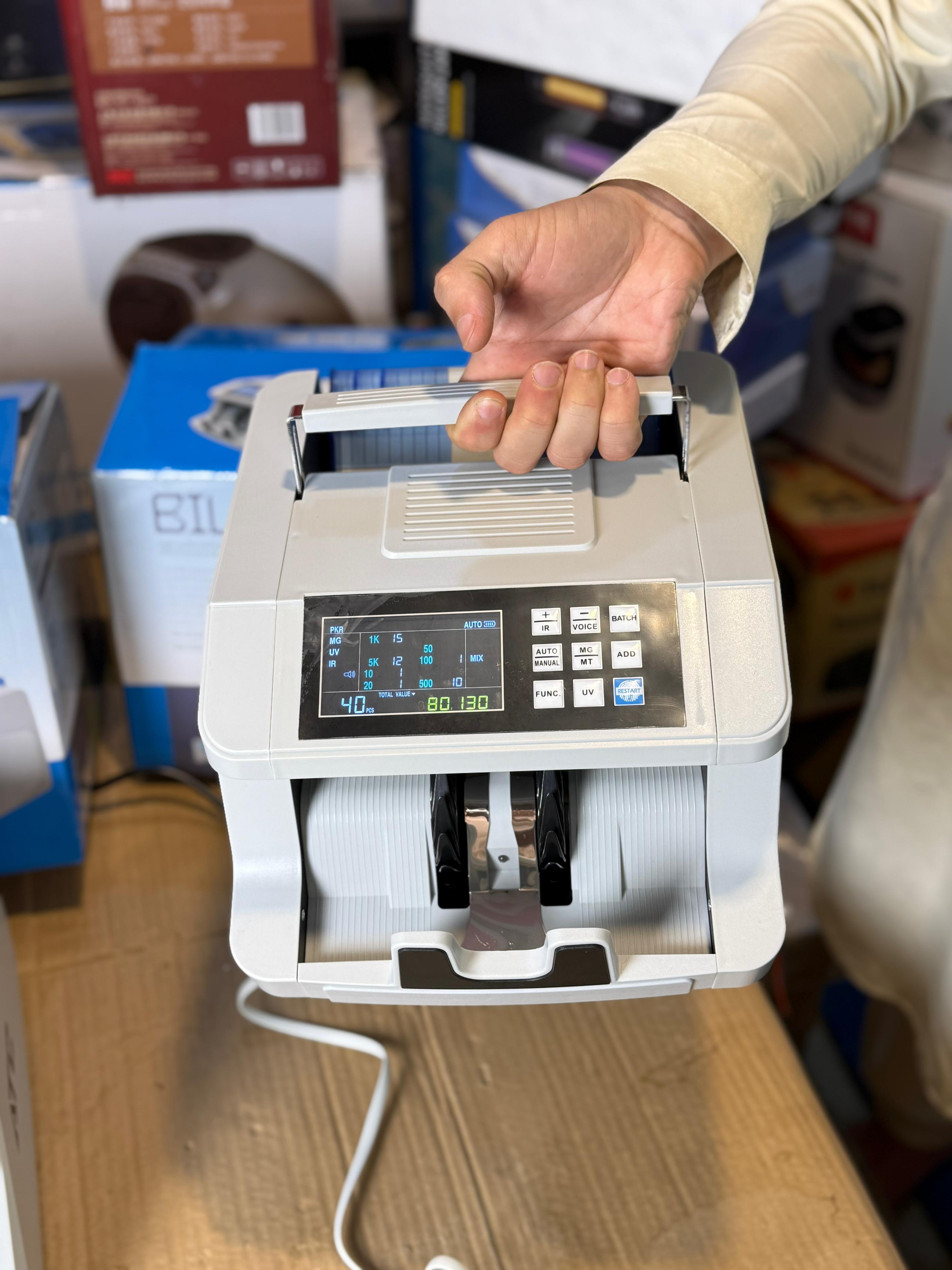 Mix value Bill counter mechine &  Rechargeable