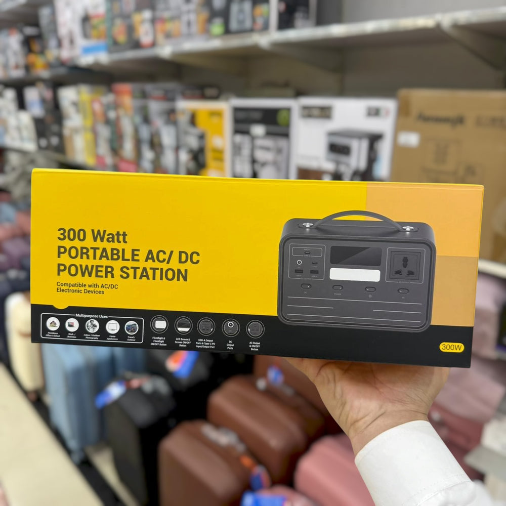 AC / DC 300 Watt Portable Power Station