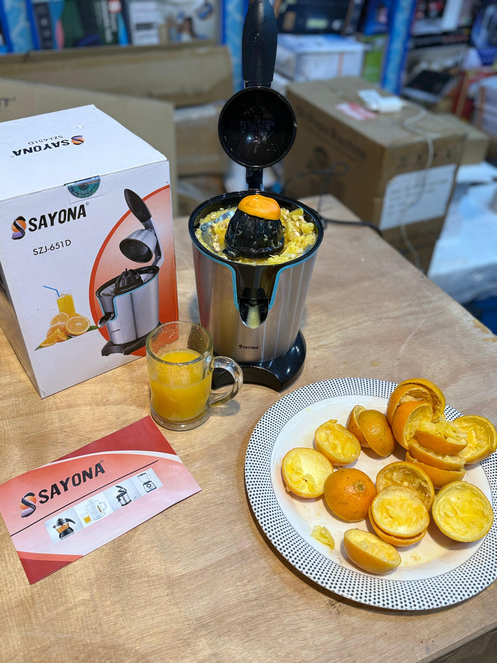 SAYONA Citrus juicer SZJ-651D